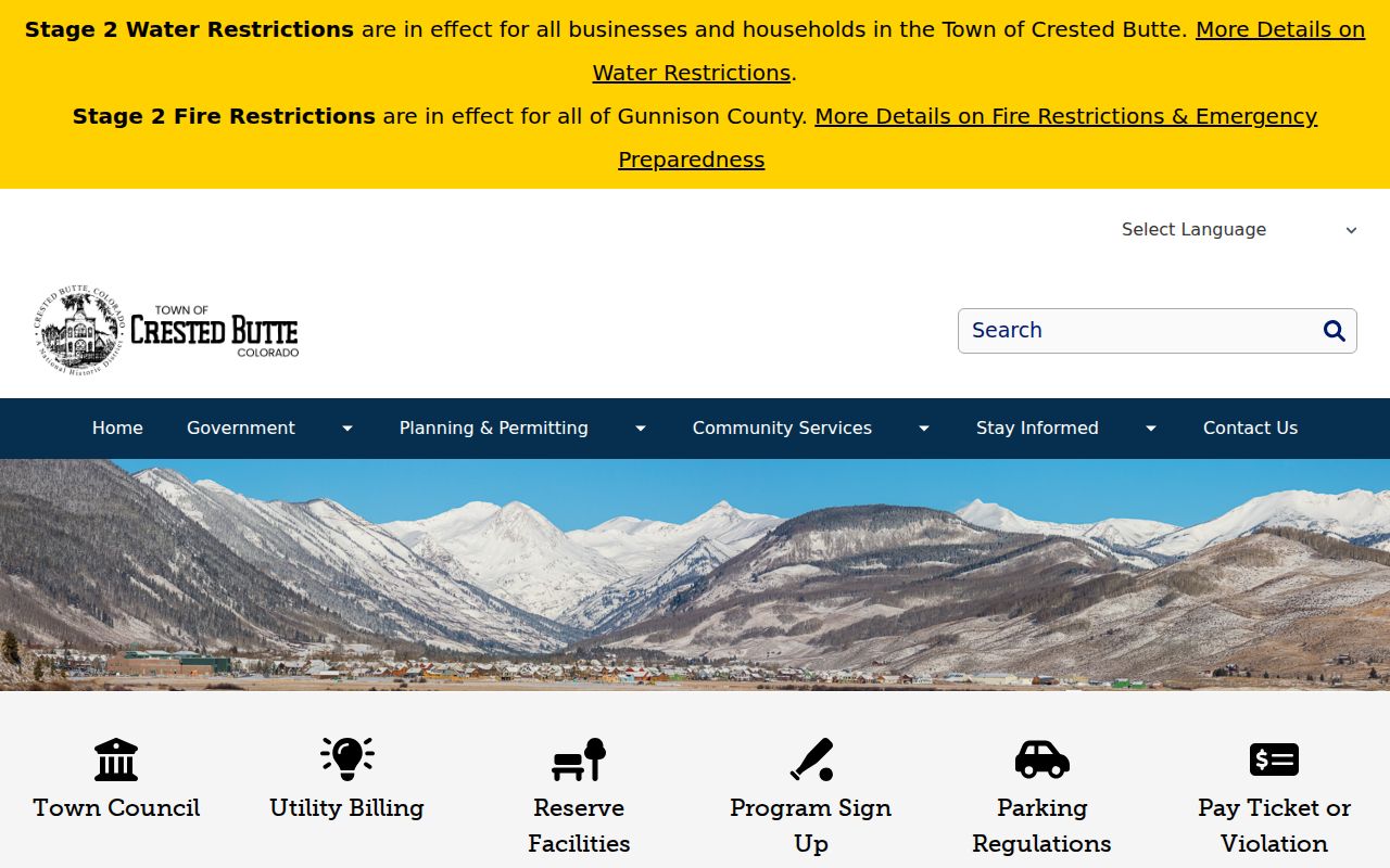 Crested Butte court records and Municipal Court information